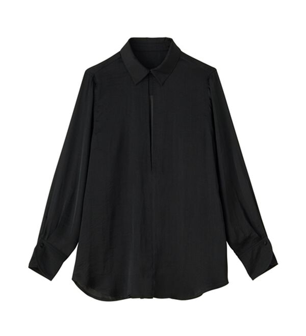 RANAN（ラナン）の「2WAYサテンスキッパーシャツ（シャツ）」｜詳細画像