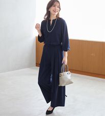 Viola e Viola（ヴィオラ エ ヴィオラ）の「【２点セット】入卒も！お仕事も！楽ちんスキッパーブラウス（ブラウススーツ）」