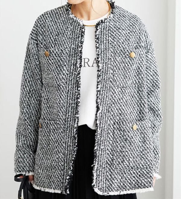 ツイードノーカラージャケット - ベルーナ【公式】