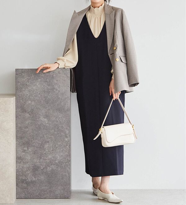 RANAN（ラナン）の「【選べる2丈】細見えが叶うジャンパースカート（ジャンパースカート）」｜詳細画像