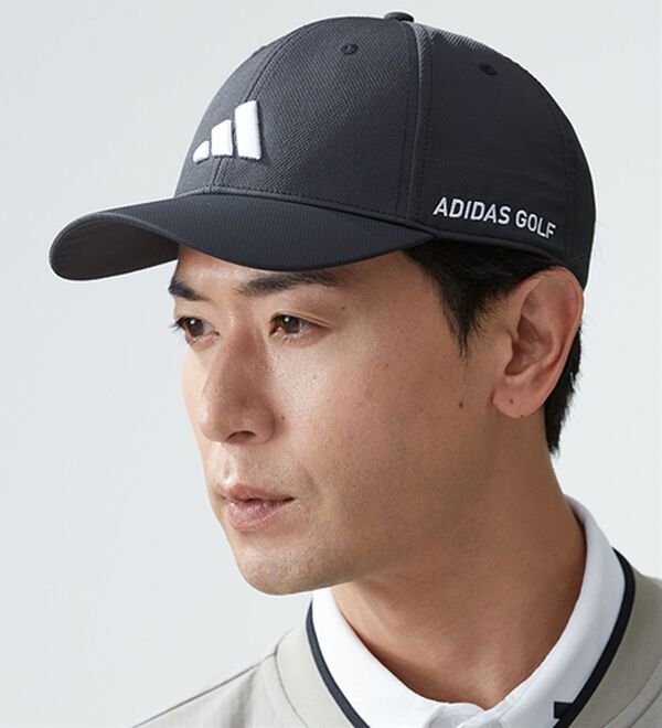 「＜アディダス＞サイドロゴキャップ（メンズ帽子）」｜詳細画像