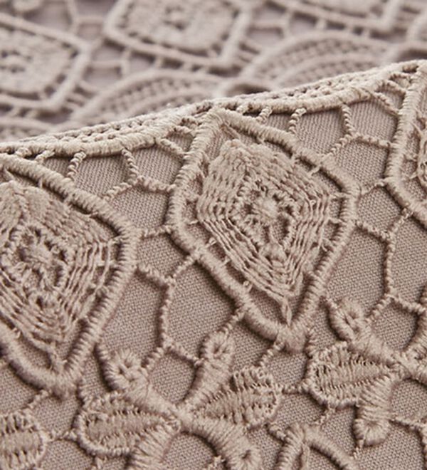 BELLUNA（ベルーナ）の「ケミカルレース使い切替デザインブラウス（チュニック）」｜詳細画像