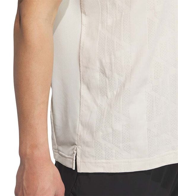 「＜ａｄｉｄａｓ＞ビヨンドザコースジャガードＢＯＳロゴ半袖シャツ（メンズポロシャツ）」｜詳細画像