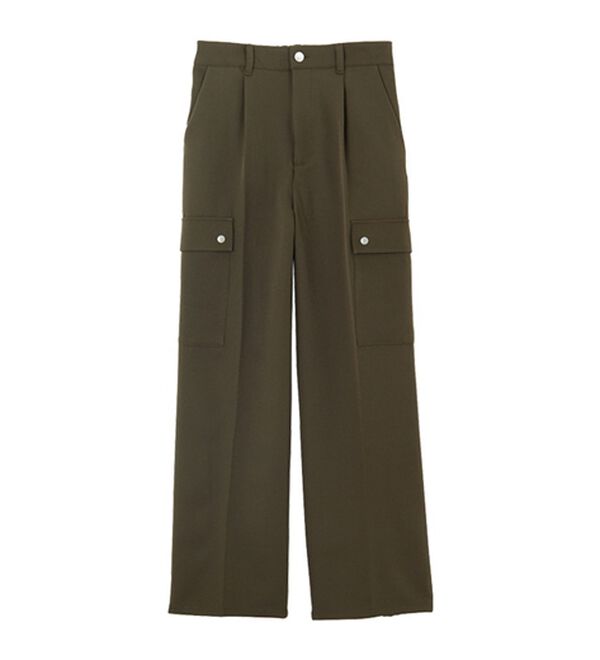 専用★新品★GALLARDAGALANTE ワイドパンツ　カーゴパンツカーキ カラーカーゴパンツ（カーゴパンツ）｜sedacle（セダクル）の