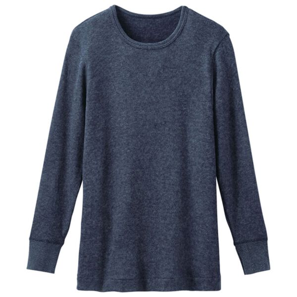 「【2枚組】日本製 ３重奏のぬくもりエア３インナー（メンズ肌着・インナーウェア）」｜詳細画像