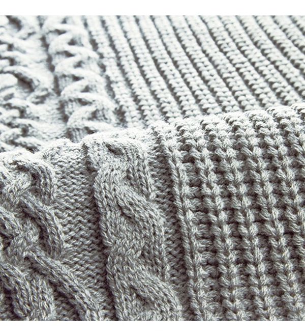 BELLUNA（ベルーナ）の「編地変化ニットベストアンサンブル（ベスト）」｜詳細画像