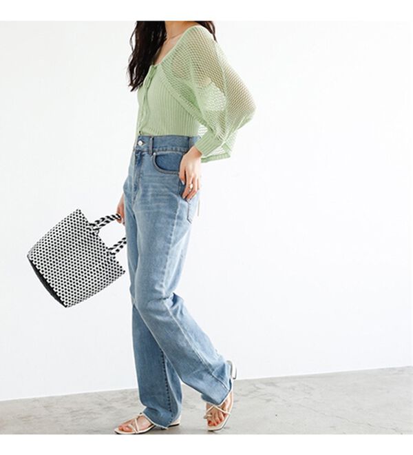 GeeRA（ジーラ）の「ボレロカーディガン＆キャミセット（アンサンブル）」｜詳細画像