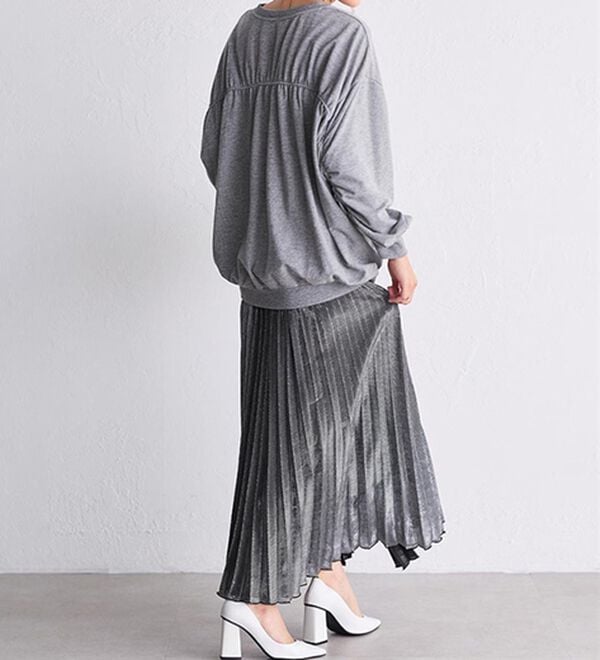 RANAN（ラナン）の「バックギャザーデザインスウェット（カットソー）」｜詳細画像