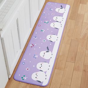 「シマエナガ柄ロングキッチンマット（キッチンマット）」｜1