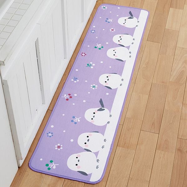 「シマエナガ柄ロングキッチンマット（キッチンマット）」｜1