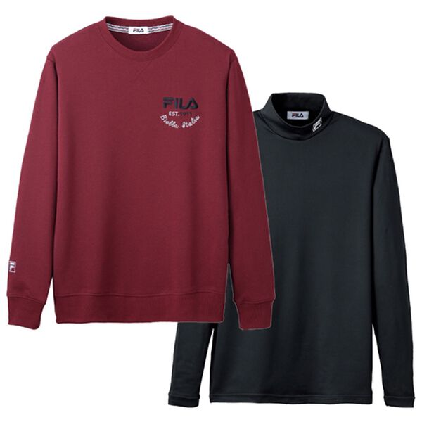 「【２点セット】＜フィラ＞コーデ済トレーナー（メンズトレーナー）」｜詳細画像