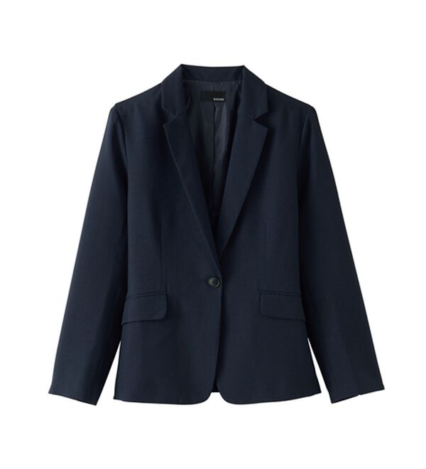 RANAN（ラナン）の「【選べる衿】洗える！春夏ロングシーズン着用可能ベーシック２点ライトスーツ（パンツスーツ）」｜詳細画像