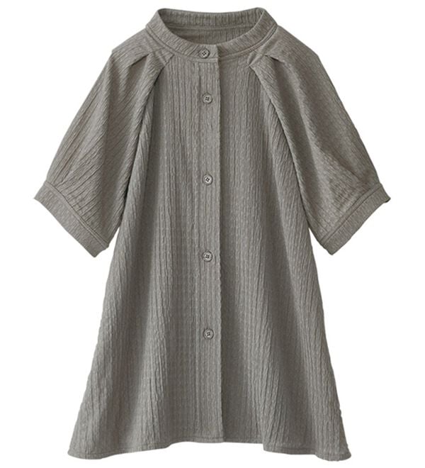 BELLUNA（ベルーナ）の「Ｔシャツみたいに着られるきれい見えブラウス（ブラウス）」｜詳細画像