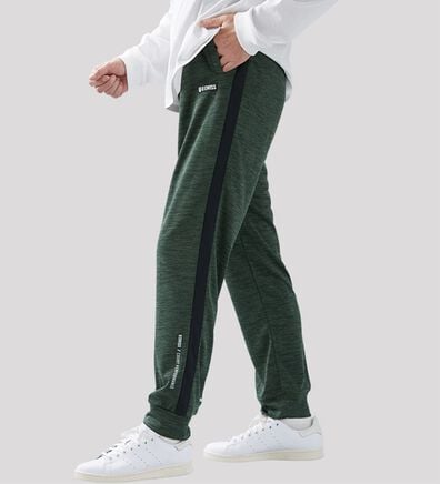 「【３本組】＜ケー・スイス＞杢スラブライン使いジョガーパンツ（メンズイージーパンツ）」