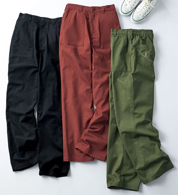 BELLUNA（ベルーナ）の「大人のきれいめベイカーチノパンツ（フルレングスパンツ）」｜詳細画像