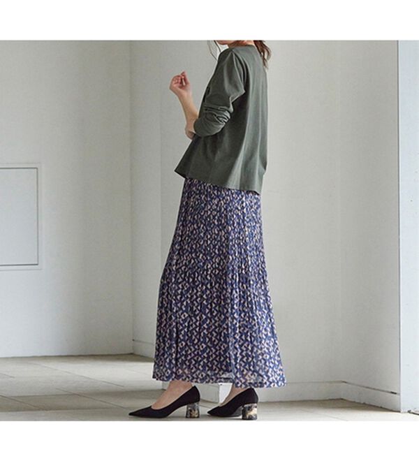 RANAN（ラナン）の「フロッキープリントロゴＴシャツ（Tシャツ）」｜詳細画像