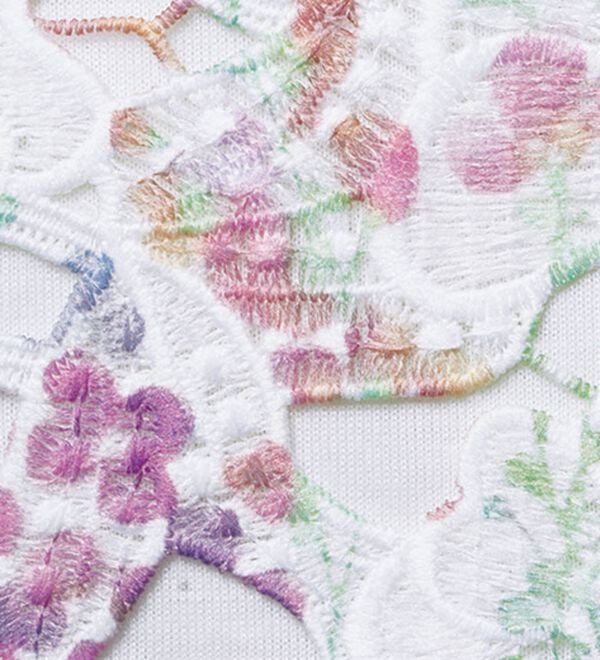 BELLUNA（ベルーナ）の「着映える花柄レースカーデアンサンブル（アンサンブル）」｜詳細画像