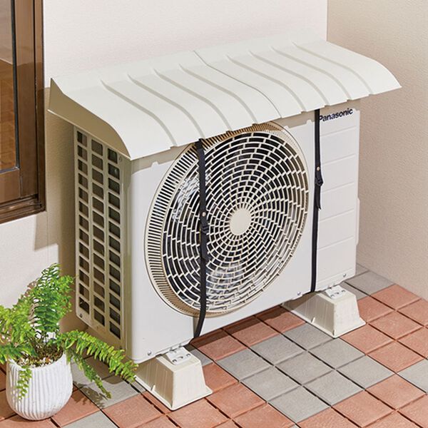 「日本製エアコン室外機カバー（エクステリア・屋外器具）」｜1