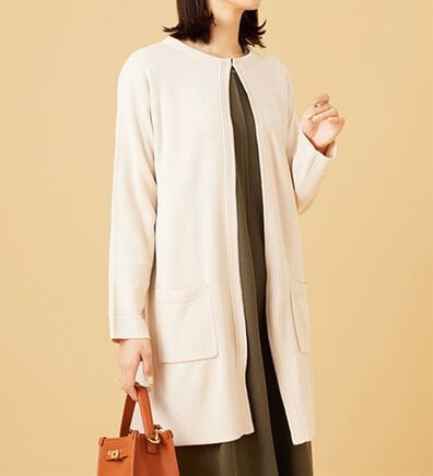 BELLUNA（ベルーナ）の「嬉しい機能付！ミラノリブカーディガン（ニットカーディガン）」