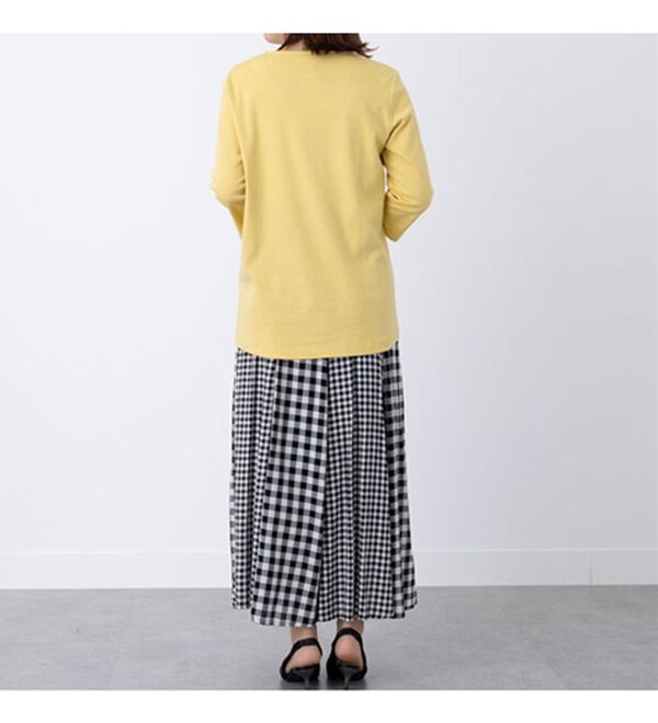 BELLUNA（ベルーナ）の「レース切替大人顔プルオーバー（カットソー）」｜詳細画像