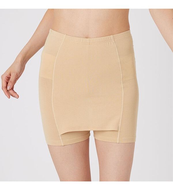 LAVIENNE（ラヴィエンヌ）の「ひんやりインナー　Ｙラインカバーペチパンツ＜ラヴィクール＞（肌着・インナーウェア）」｜詳細画像