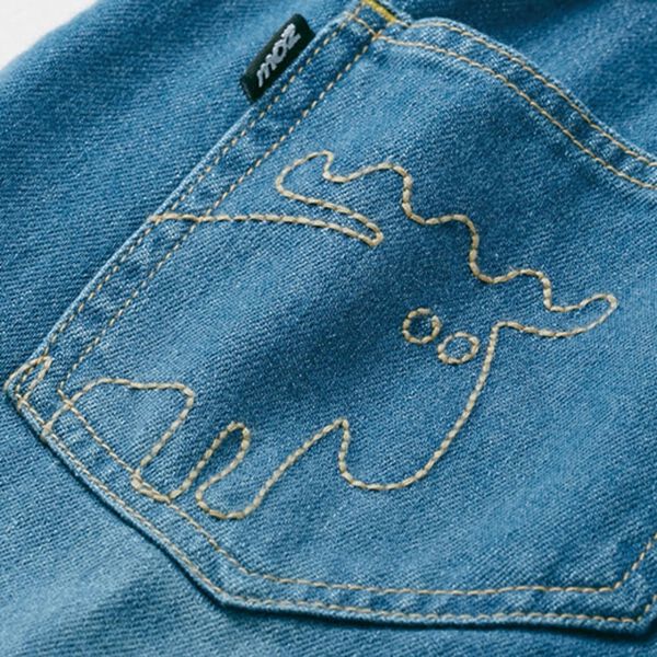 BELLUNA（ベルーナ）の「＜ｍｏｚ＞デニムストレートパンツ（フルレングスパンツ）」｜詳細画像