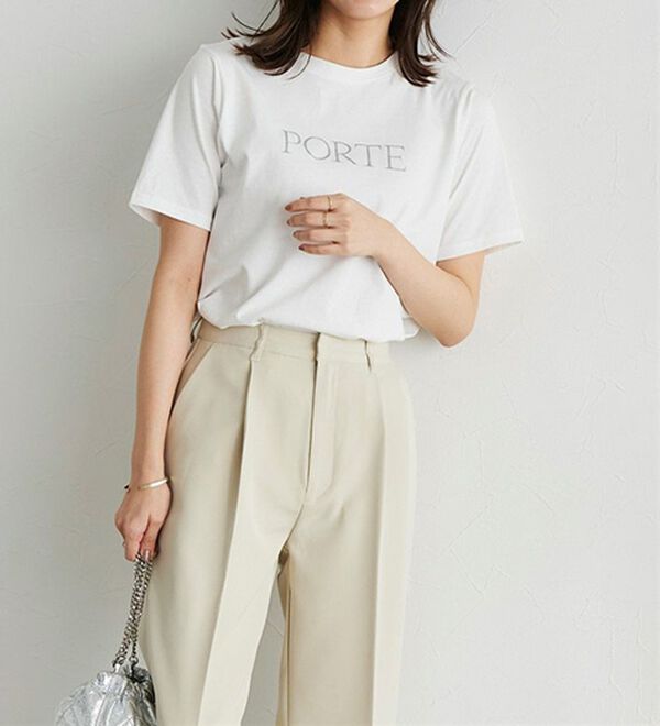 Pierrot（ピエロ）の「【イージーケア】選べるロゴＴシャツ（Tシャツ）」｜詳細画像