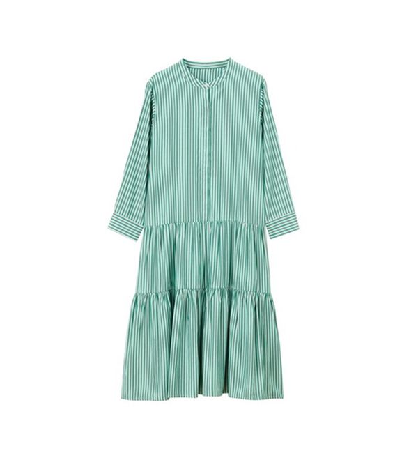 GeeRA（ジーラ）の「２ＷＡＹティアードシャツワンピース（シャツワンピース）」｜詳細画像