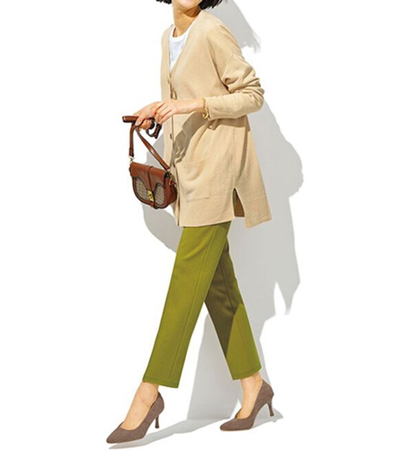 BELLUNA（ベルーナ）の「ふんわりカシミヤタッチニットカーディガン（ニットカーディガン）」｜詳細画像