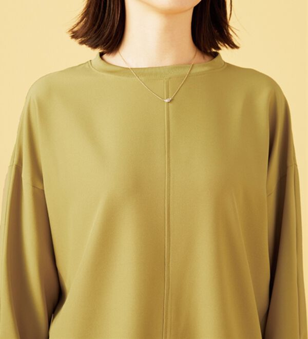 BELLUNA（ベルーナ）の「きれい見えドルマンプルオーバー（カットソー）」｜詳細画像