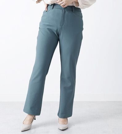 BELLUNA（ベルーナ）の「ハイテンション美脚ブーツカットパンツ（フルレングスパンツ）」