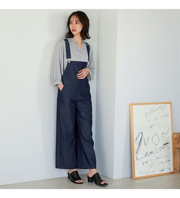 GeeRA（ジーラ）の「シルエットきれい！上品7分袖デザインブラウス（ブラウス）」｜詳細画像