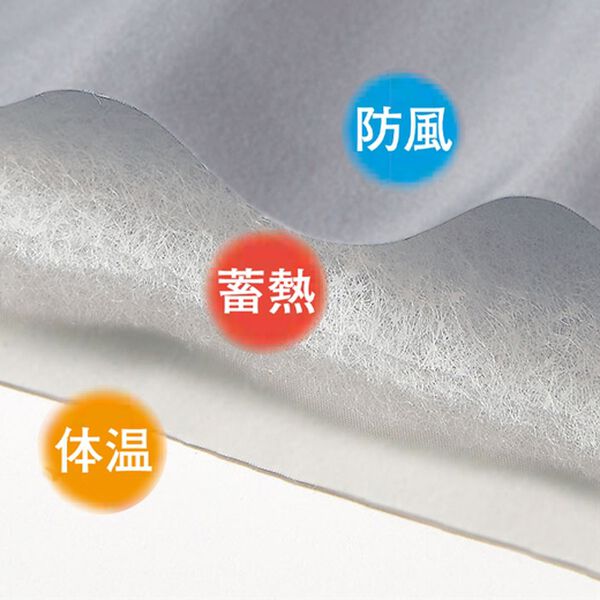 BELLUNA（ベルーナ）の「軽くてあたたかい！蓄熱機能配色コート（ハーフコート）」｜詳細画像