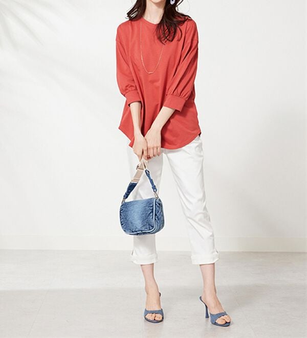 BELLUNA（ベルーナ）の「ひんやり！綿１００％キシリトールプリントチュニック（チュニック）」｜詳細画像