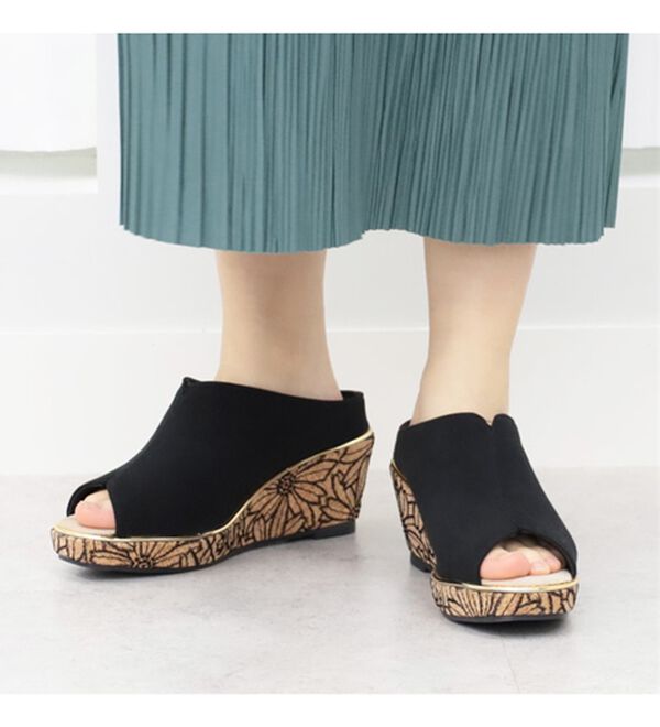 BELLUNA（ベルーナ）の「厚底ウェッジミュール（サンダル・ミュール）」｜詳細画像