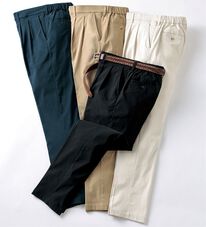 「Ｂｅ　ＣＨＡＮＣＥ　ハンサム見えのよく伸びアクティブチノパンツ（メンズフルレングスパンツ）」