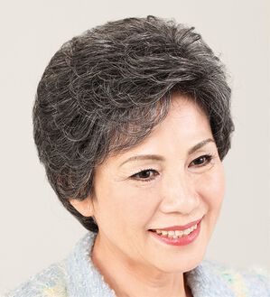 ルフラン（ルフラン）の「総手植　髪色選べるヘアピース（ウィッグ・ヘアピース・エクステ）」｜白髪30％