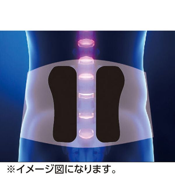 BELLUNA（ベルーナ）の「＜スタイリーズ／ユナイター＞男女兼用腰椎加圧式薄型腰サポーター（その他美容・健康機器）」｜詳細画像