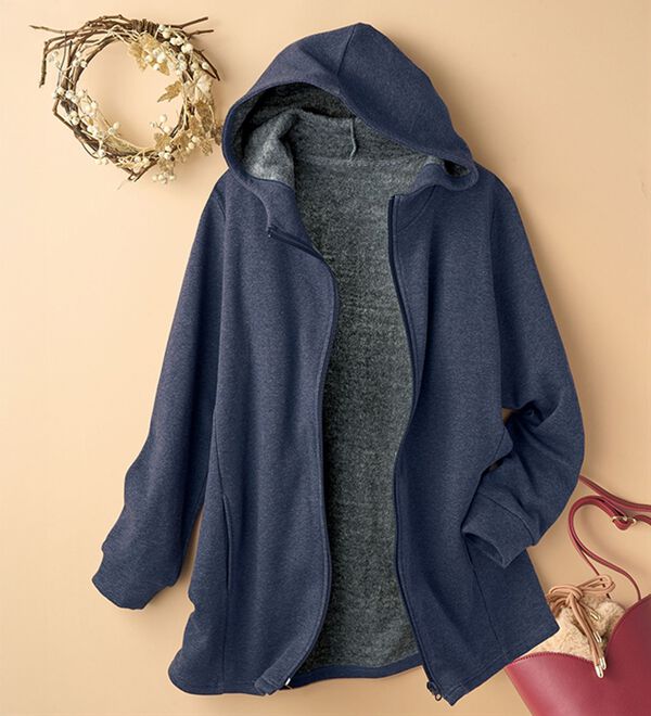 BELLUNA（ベルーナ）の「まるで着る毛布！静電防止付裏ファーブルゾン（その他カーディガン）」｜詳細画像