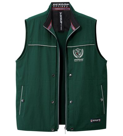 「＜ダンロップ・リファインド＞５０代からの手ぶらでお出かけベスト（メンズベスト）」