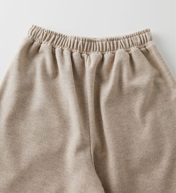 RANAN（ラナン）の「フェイクウールバレルレッグカーブパンツ（フルレングスパンツ）」｜詳細画像