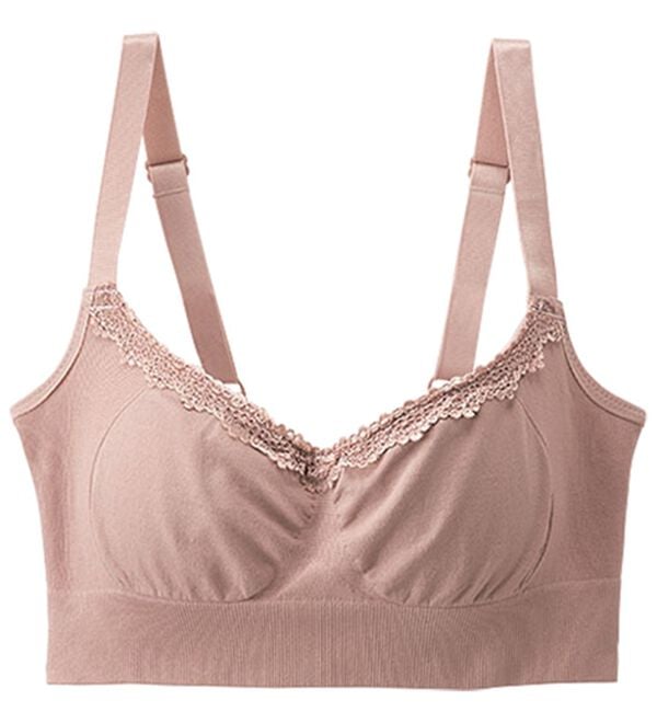 LAVIENNE（ラヴィエンヌ）の「３６５日着けたい！生フィットブラ（ブラジャー）」｜ローズベージュ