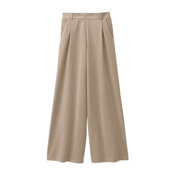 GeeRA（ジーラ）の「美脚ストレッチワイドパンツ（ワイドパンツ・ガウチョ）」｜詳細画像