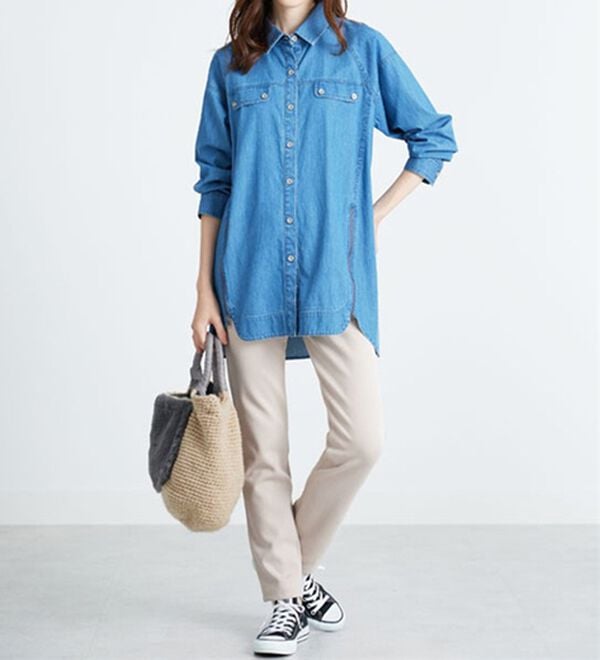 BELLUNA（ベルーナ）の「あったか！裏フリースストレッチパンツ（フルレングスパンツ）」｜詳細画像