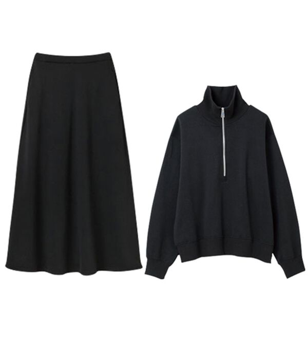 RANAN（ラナン）の「＜ＨＩＧＨ　ＳＰＥＣ＞毛玉になりにくい！ジップデザインセットアップ（セットアップ）」｜詳細画像