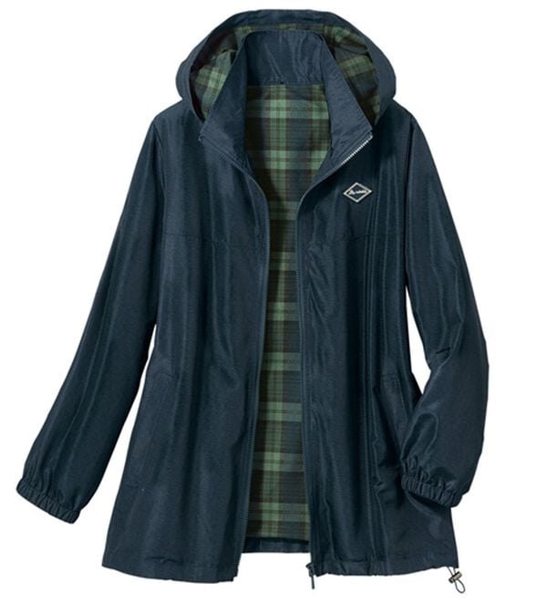 ルフラン（ルフラン）の「軽やかお出かけブルゾン（ブルゾン）」｜杢ネイビー