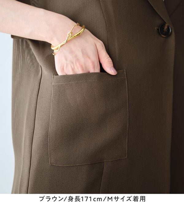 Viola e Viola（ヴィオラ エ ヴィオラ）の「シアーメッシュジャケット（その他ジャケット）」｜詳細画像