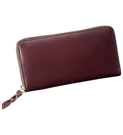 BELLUNA（ベルーナ）の「縦型カード入れの牛革コインスルー長財布（財布・パスケース）」