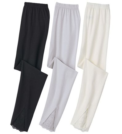 LAVIENNE（ラヴィエンヌ）の「【３色組】涼感ＵＶ対策おしゃレギンス（スパッツ・レギンス）」