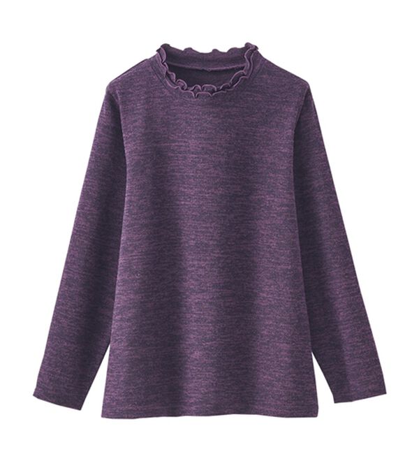 BELLUNA（ベルーナ）の「ブークレ素材タックデザインアンサンブル（アンサンブル）」｜詳細画像